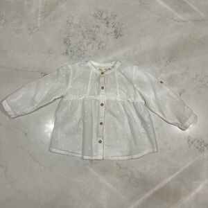 White Kids Shirt by Zara